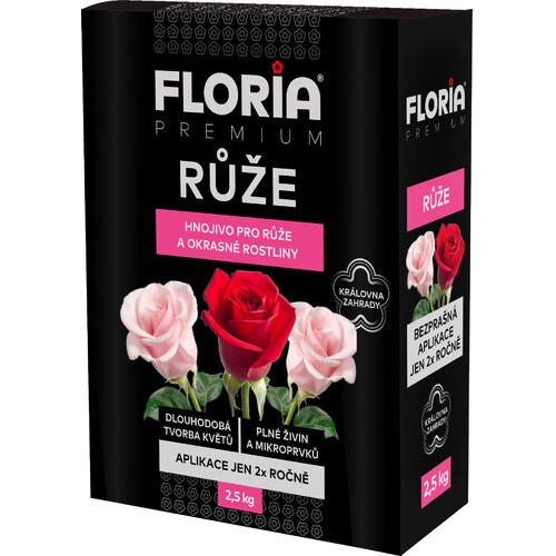 Hnojivo minerálne RUŽE 2,5kg FLORIA