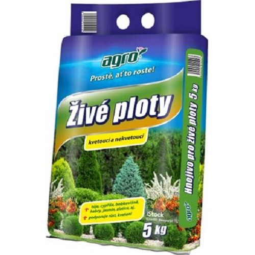 Hnojivo na živé ploty 5kg AGRO CS