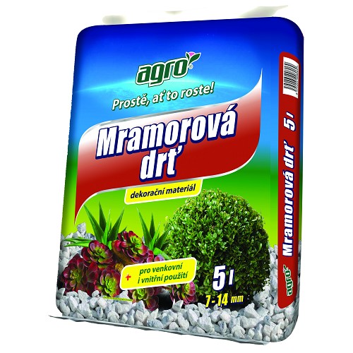 Mramorová drť 5l
