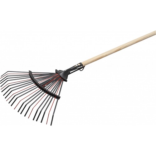 Hrable kombinované na trávu a zametanie, záber 320 - 430mm, násada 1300mm