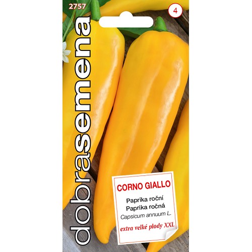 DS Paprika ročná CORNO GIALLO